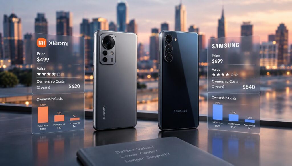 Xiaomi vs Samsung price and ownership costs